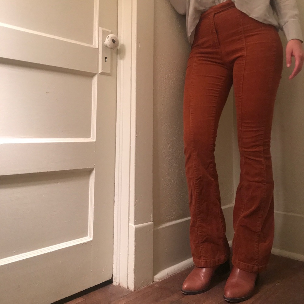 Flare Corduroy Pants